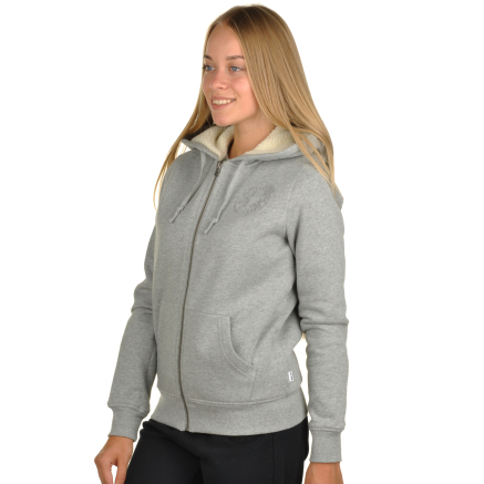 Кофта Converse Sherpa Lined Cp Fz Hoodie - 96255, фото 2 - інтернет-магазин MEGASPORT