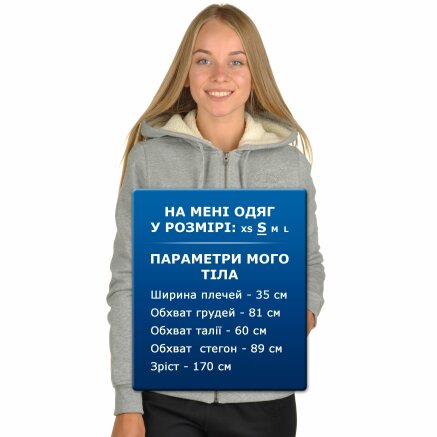 Кофта Converse Sherpa Lined Cp Fz Hoodie - 96255, фото 7 - інтернет-магазин MEGASPORT