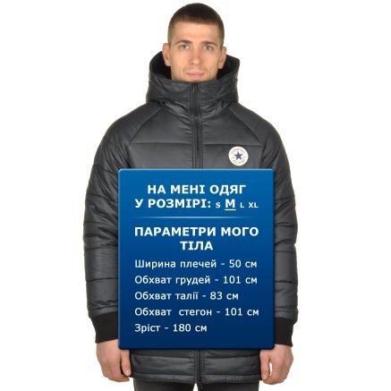 Куртка Converse Core Long Hooded Puffer - 96330, фото 9 - інтернет-магазин MEGASPORT