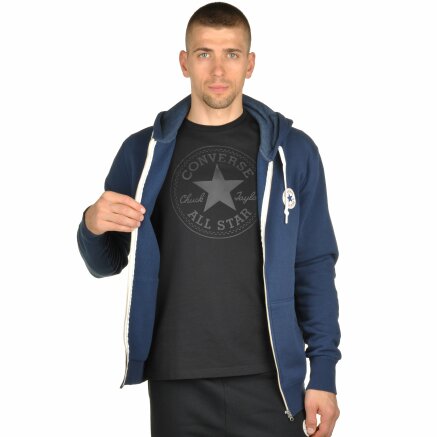 Кофта Converse Core Full Zip Hoodie - 96273, фото 5 - інтернет-магазин MEGASPORT