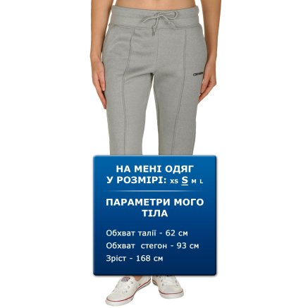 Спортивные штаны Converse Tapered Poly Pant - 106923, фото 9 - интернет-магазин MEGASPORT