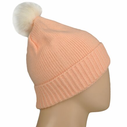 Шапка Converse Fur Pom Knit - 106995, фото 4 - інтернет-магазин MEGASPORT