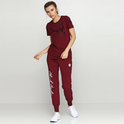 Футболка Converse Floral Crew Tee - 113038, фото 2 - інтернет-магазин MEGASPORT