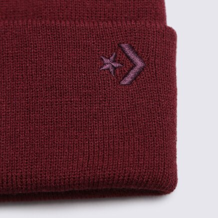 Шапка Converse Star Chevron Cuff Beanie - 113177, фото 3 - інтернет-магазин MEGASPORT