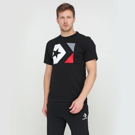 Футболка Converse Star Chevron Box Tee - 113063, фото 1 - інтернет-магазин MEGASPORT