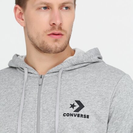 Кофта Converse Star Chevron Fz Hoodie - 116969, фото 4 - інтернет-магазин MEGASPORT