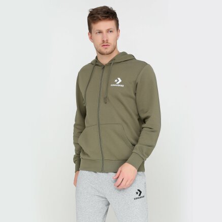 Кофта Converse Star Chevron Fz Hoodie - 116970, фото 1 - інтернет-магазин MEGASPORT