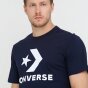 Футболка Converse Star Chevron Tee, фото 4 - интернет магазин MEGASPORT