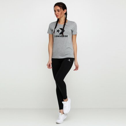 Футболка Converse Star Chevron Core Ss Tee - 117023, фото 2 - интернет-магазин MEGASPORT