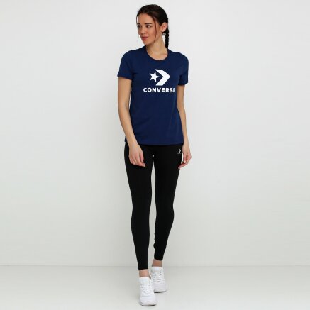 Футболка Converse Star Chevron Core Ss Tee - 117025, фото 2 - интернет-магазин MEGASPORT