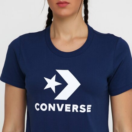 Футболка Converse Star Chevron Core Ss Tee - 117025, фото 4 - интернет-магазин MEGASPORT
