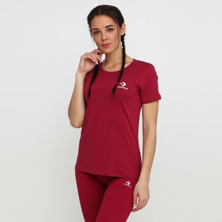 Футболка Converse Star Chevron Small Chest Logo Tee - 117031, фото 1 - інтернет-магазин MEGASPORT