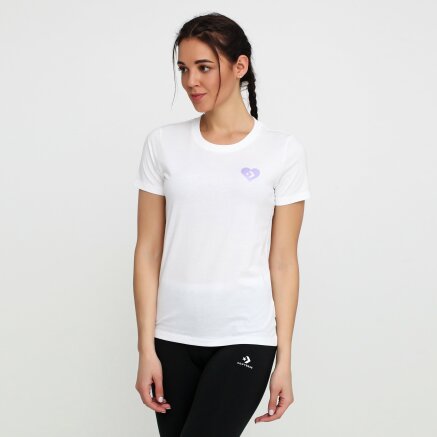 Футболка Converse Love The Progress Tieback Tee - 117033, фото 1 - интернет-магазин MEGASPORT