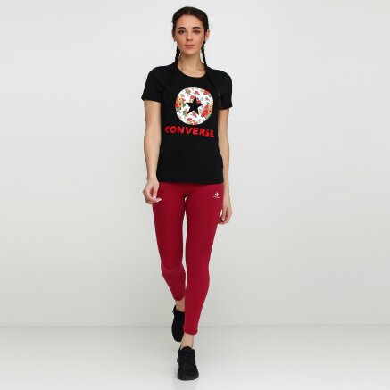Футболка Converse In Bloom Floral Tee - 117036, фото 2 - интернет-магазин MEGASPORT