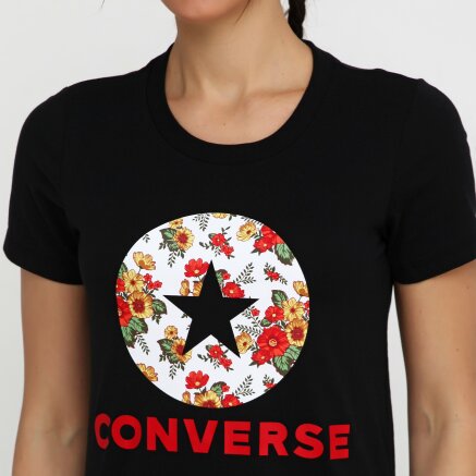 Футболка Converse In Bloom Floral Tee - 117036, фото 4 - интернет-магазин MEGASPORT