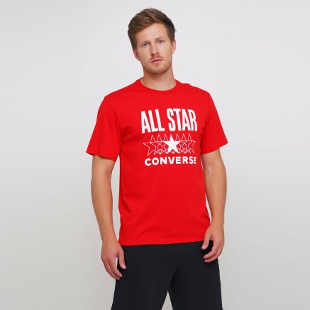 Футболка Converse All Star Ss Tee - 123561, фото 1 - интернет-магазин MEGASPORT