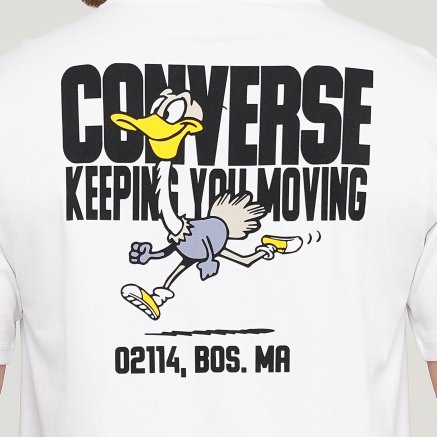 Футболка Converse Keep Moving Short Sleeve Tee - 134821, фото 5 - интернет-магазин MEGASPORT