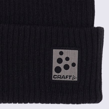 Шапка Craft Core Rib Knit Hat - 127630, фото 2 - интернет-магазин MEGASPORT