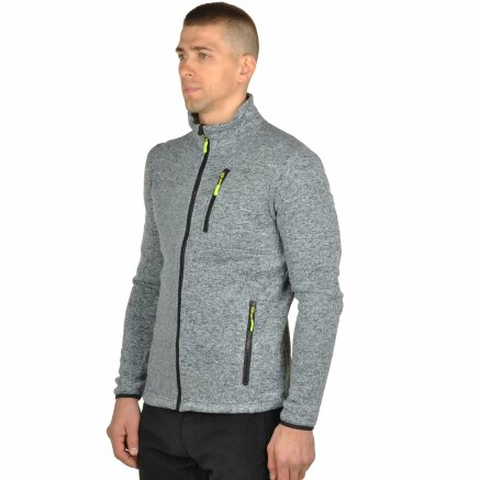 Кофта East Peak Men Knitted Fleece Jacket - 96412, фото 2 - интернет-магазин MEGASPORT