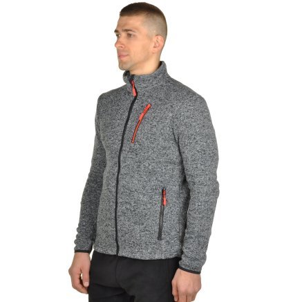 Кофта East Peak Men Knitted Fleece Jacket - 96413, фото 2 - интернет-магазин MEGASPORT