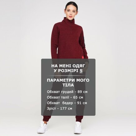 Кофта East Peak Women's Fleece Halfzip Jacket - 127050, фото 6 - інтернет-магазин MEGASPORT