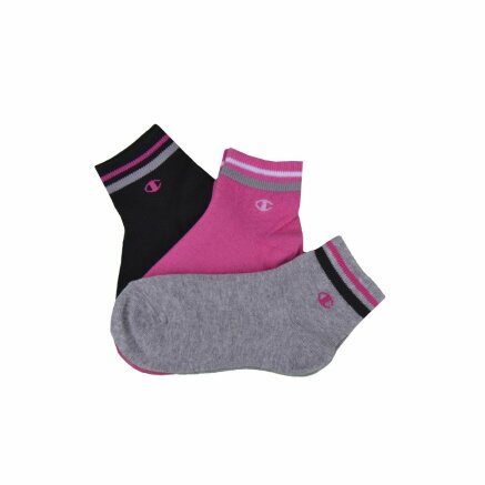 Носки Champion 3PP Women Short Socks - 71073, фото 1 - интернет-магазин MEGASPORT