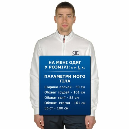 Кофта Champion Full Zip Sweatshirt - 84932, фото 7 - інтернет-магазин MEGASPORT