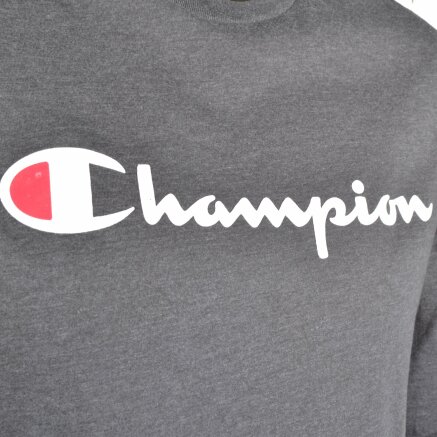 Футболка Champion Long Sleeve Crewneck T'shirt - 87587, фото 3 - интернет-магазин MEGASPORT