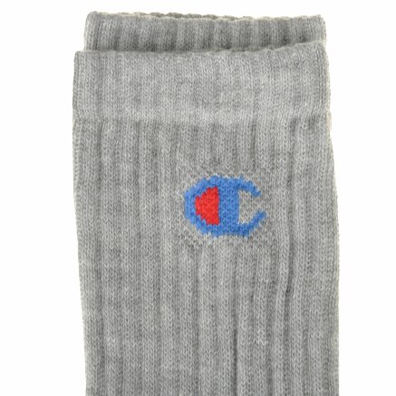 Шкарпетки Champion 3pk Crew Socks - 92650, фото 2 - інтернет-магазин MEGASPORT