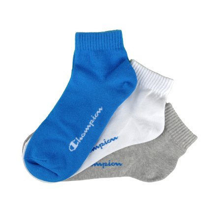 Носки Champion 3pk Quarter Socks - 92655, фото 1 - интернет-магазин MEGASPORT