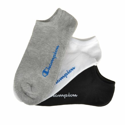 Шкарпетки Champion 3pk Sneaker Socks - 92660, фото 1 - інтернет-магазин MEGASPORT