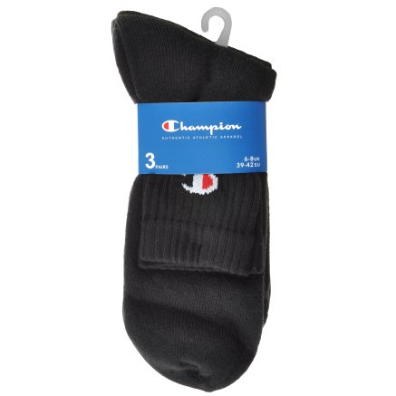 Носки Champion 3pk Short Crew Socks - 92664, фото 3 - интернет-магазин MEGASPORT