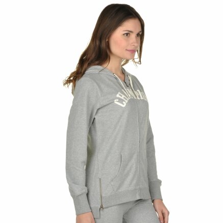 Кофта Champion Hooded Full Zip Sweatshirt - 92882, фото 4 - интернет-магазин MEGASPORT