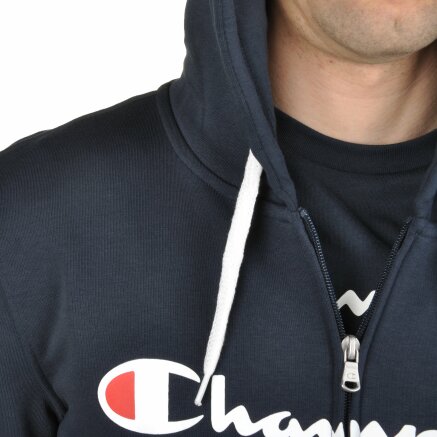 Кофта Champion Hooded Full Zip Sweatshirt - 92750, фото 6 - интернет-магазин MEGASPORT