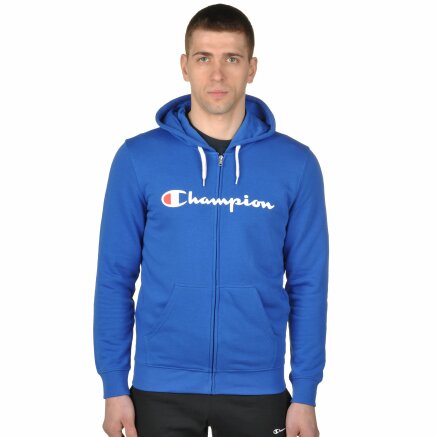 Кофта Champion Hooded Full Zip Sweatshirt - 92751, фото 1 - интернет-магазин MEGASPORT