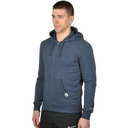 Кофта Champion Hooded Full Zip Sweatshirt - 92770, фото 2 - интернет-магазин MEGASPORT