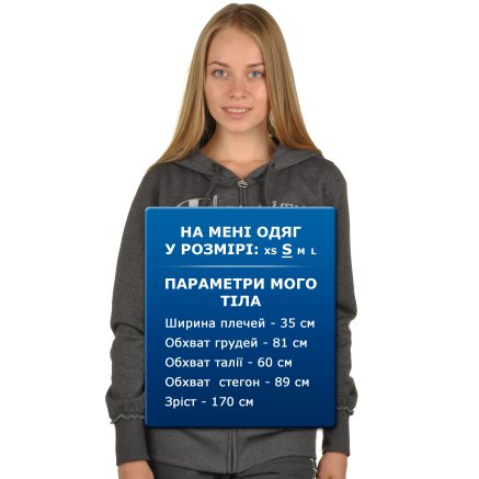Кофта Champion Hooded Full Zip Sweatshirt - 95307, фото 6 - интернет-магазин MEGASPORT
