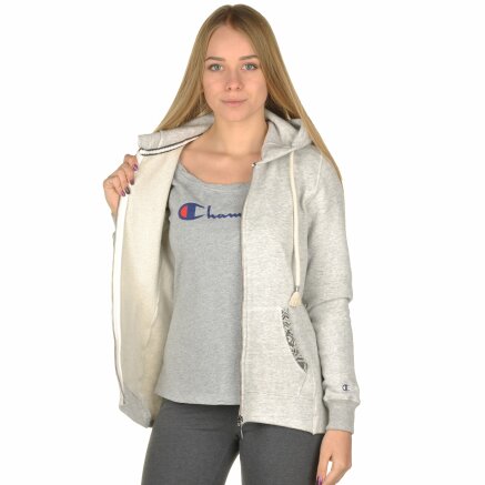 Кофта Champion Hooded Full Zip Sweatshirt - 95319, фото 6 - інтернет-магазин MEGASPORT