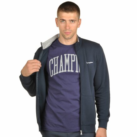 Кофта Champion Full Zip Sweatshirt - 95196, фото 5 - интернет-магазин MEGASPORT