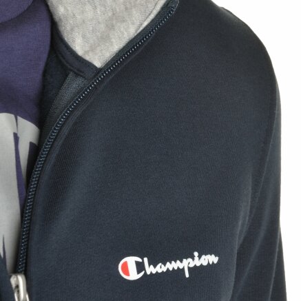 Кофта Champion Full Zip Sweatshirt - 95196, фото 6 - интернет-магазин MEGASPORT
