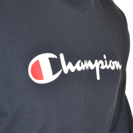 Футболка Champion Long Sleeve Crewneck T-Shirt - 95207, фото 5 - интернет-магазин MEGASPORT