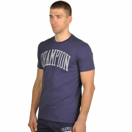 Футболка Champion Crewneck T-Shirt - 95225, фото 2 - інтернет-магазин MEGASPORT