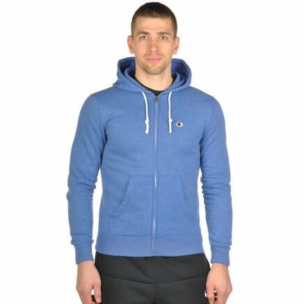Кофта Champion Hooded Full Zip Sweatshirt - 95219, фото 1 - интернет-магазин MEGASPORT