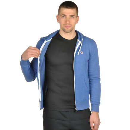 Кофта Champion Hooded Full Zip Sweatshirt - 95219, фото 5 - интернет-магазин MEGASPORT