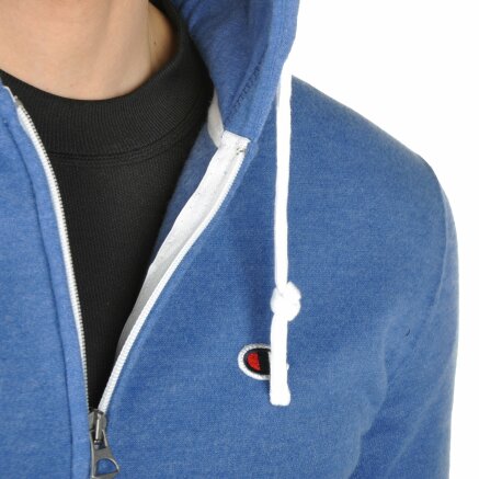 Кофта Champion Hooded Full Zip Sweatshirt - 95219, фото 6 - интернет-магазин MEGASPORT