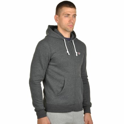Кофта Champion Hooded Full Zip Sweatshirt - 95218, фото 4 - интернет-магазин MEGASPORT
