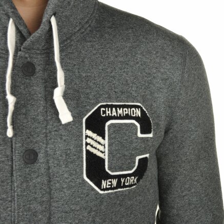 Кофта Champion Full Buttoned Hooded Sweatshirt - 95251, фото 8 - інтернет-магазин MEGASPORT