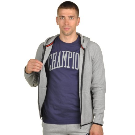 Кофта Champion Hooded Full Zip Sweatshirt - 95245, фото 5 - интернет-магазин MEGASPORT