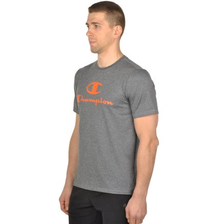Футболка Champion Crewneck T-Shirt - 95249, фото 2 - интернет-магазин MEGASPORT