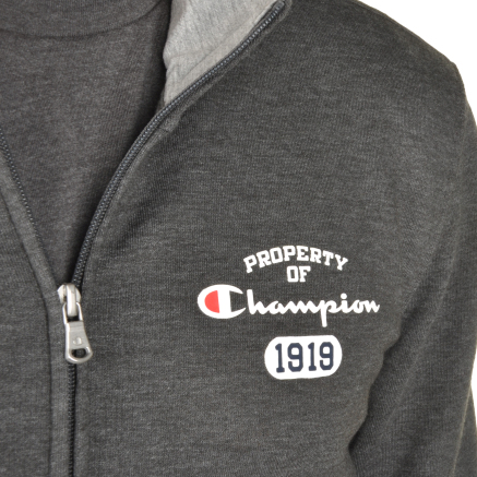 Кофта Champion Full Zip Sweatshirt - 95211, фото 6 - интернет-магазин MEGASPORT